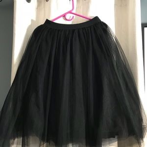 Anthropologie Tulle skirt